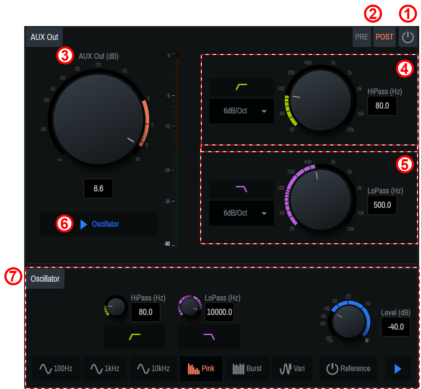 4.6.3 AUX Out tab 01