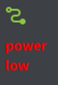 Screens DeviceList status low