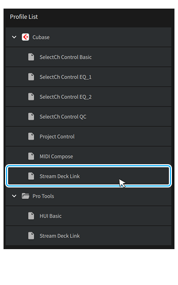StreamDeck SelectSDLink multi