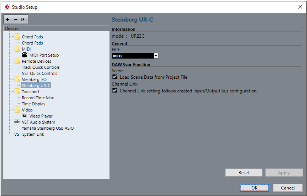 Cubase screen hard 22C