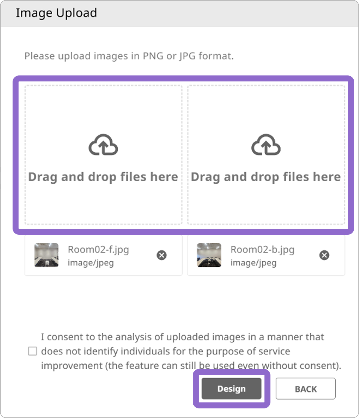 Upload Dialog