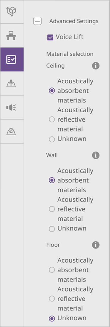 ui room condition requirements advance