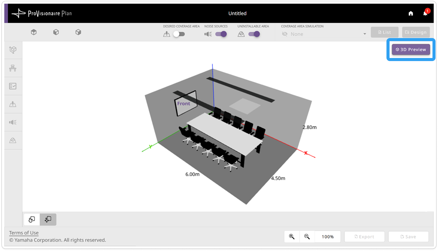 screen 3D preview