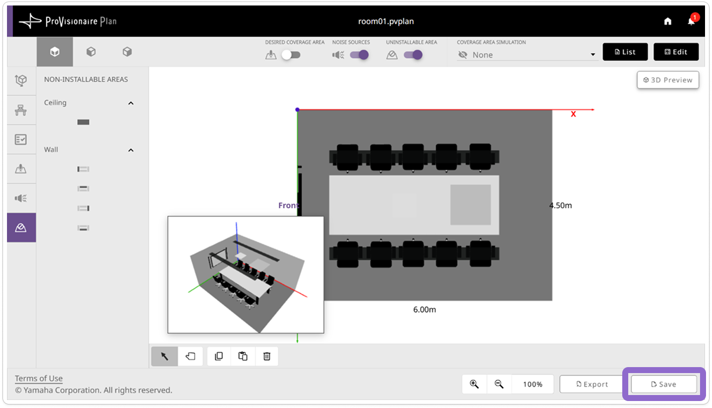 screen plan save