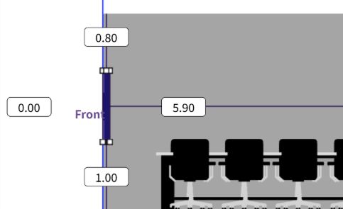 object operation position height