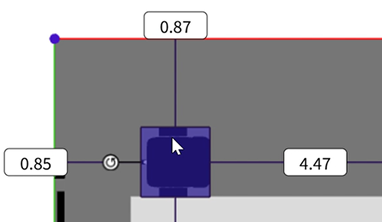 object operation position