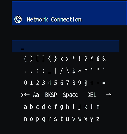 Selecting a wireless network connection method