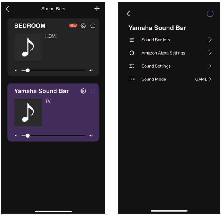 TRUE X BAR 40A (SRX40A) 스마트폰 앱으로 사운드 바 제어하기(Sound Bar Controller)