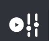 music play fader icon