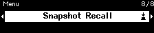 8 snapshot recall s