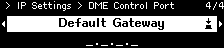 default gateway
