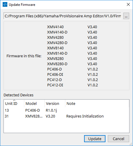 UpdateFirmware