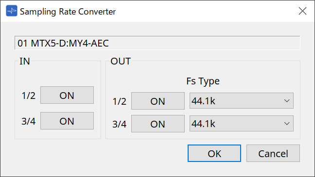 sampling rate converter