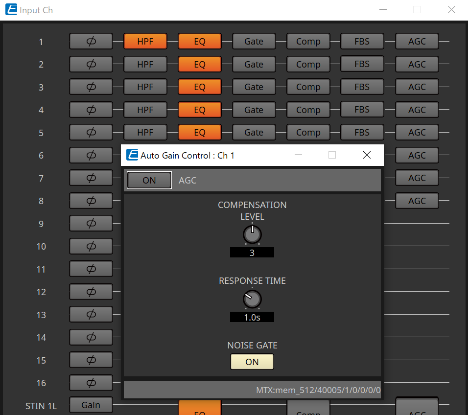 component editor window