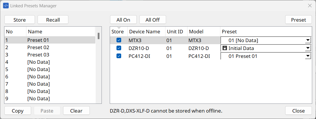 LinkedPresetsManager