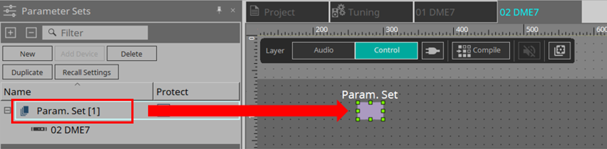 parameter sets step2