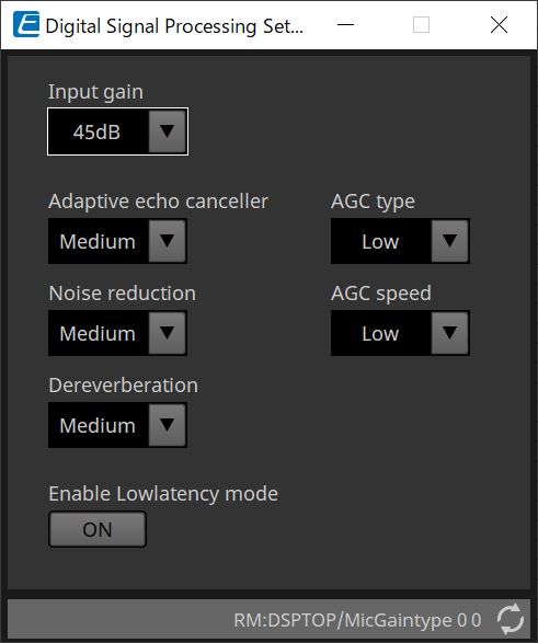 rmcg dsp