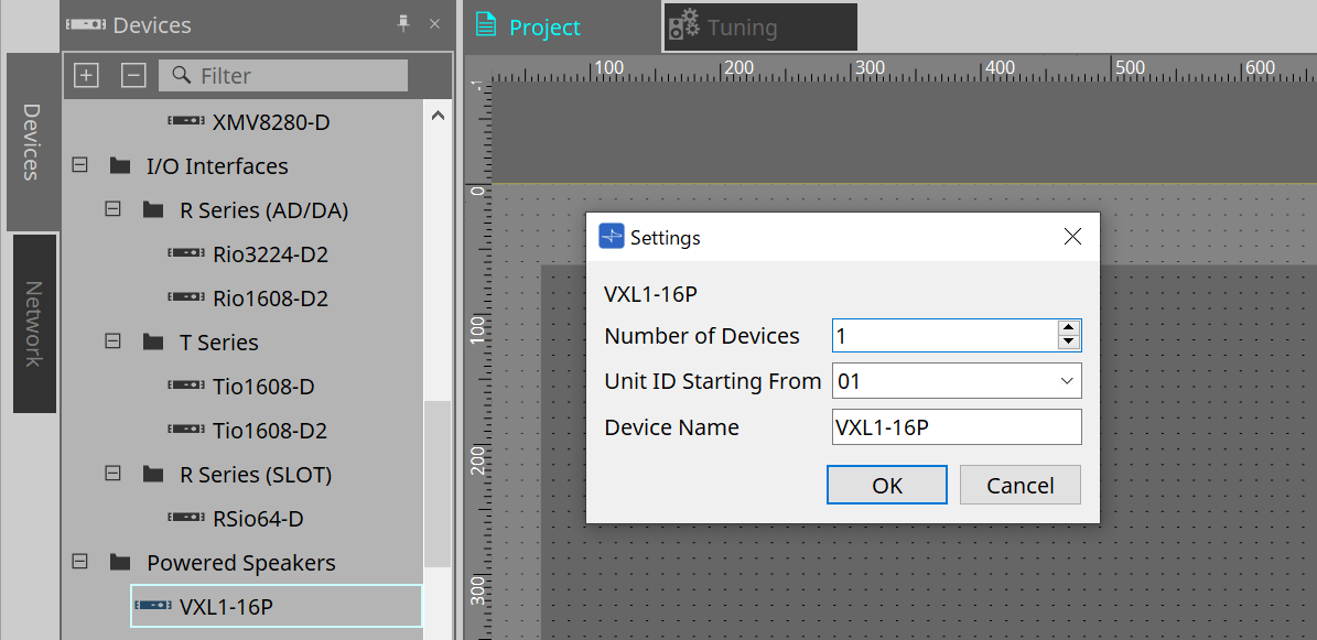 project vxl settings