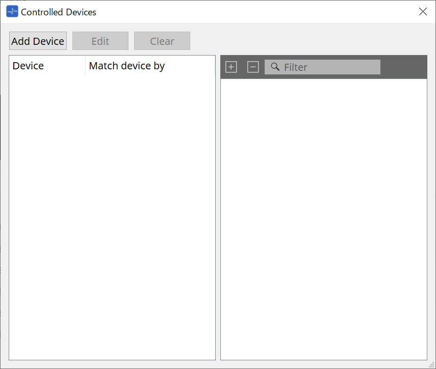 controll devices top