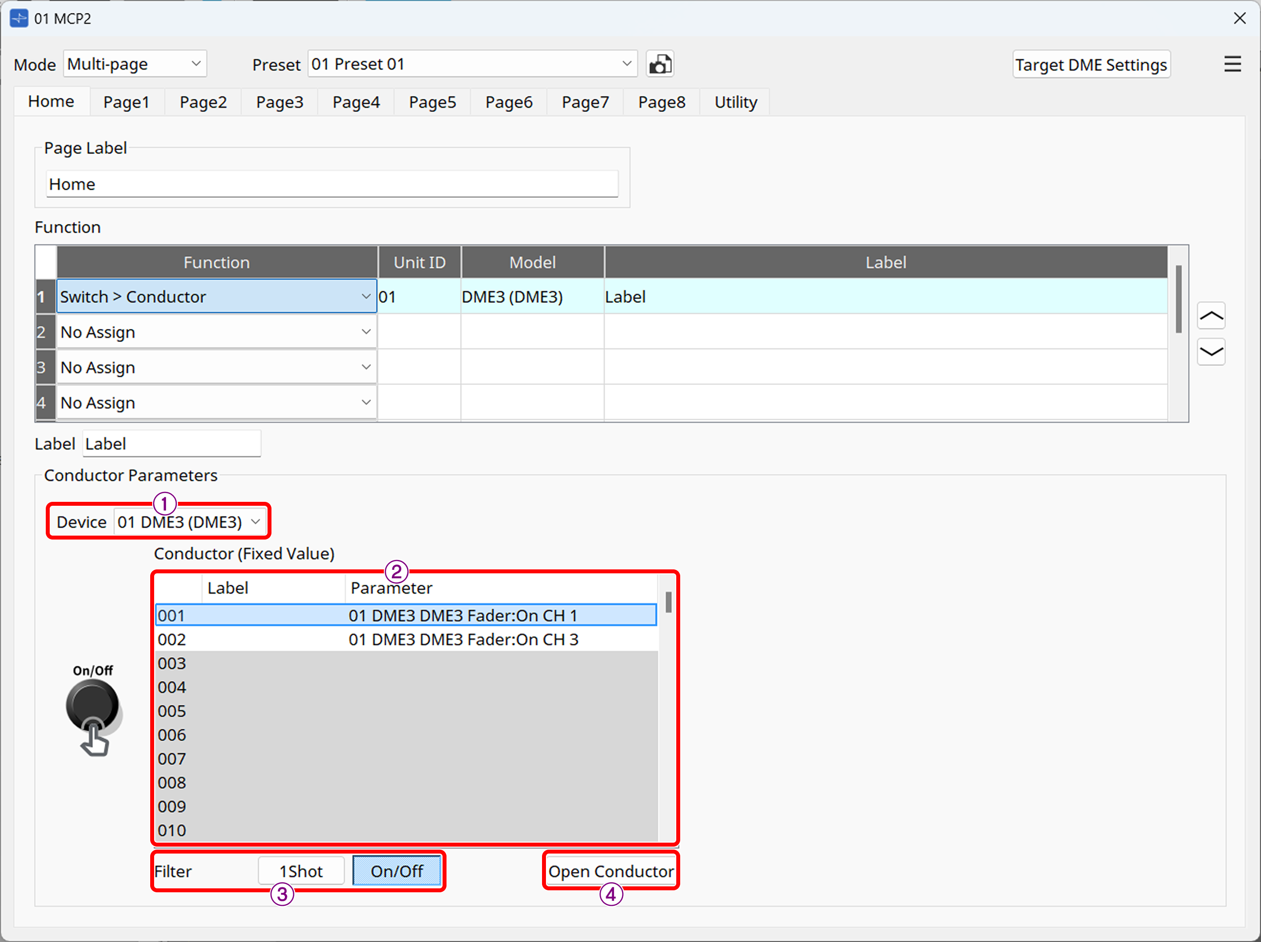 mcp2 function switch