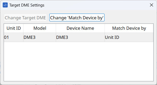 mcp2 target dme dialog