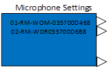 microphone settings component