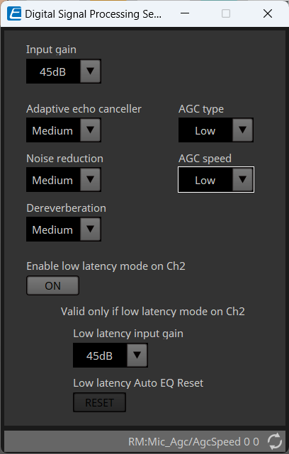 rmcg dsp