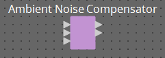ambient noise compensator