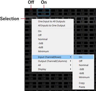 channel matrix en