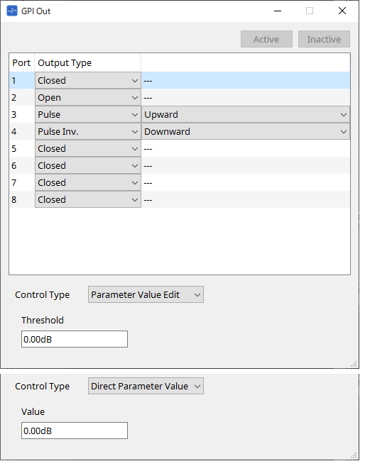 gpi out component editor