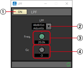 lpf component editor