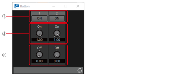 button component editor