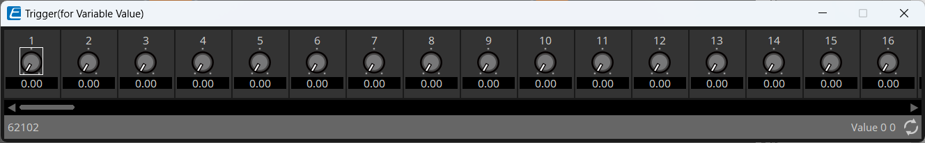 for variable value compopnent editor