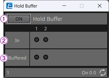 hold buffer component editor