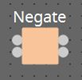 negate v