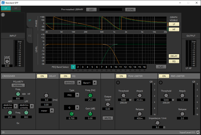 standard spp component editor