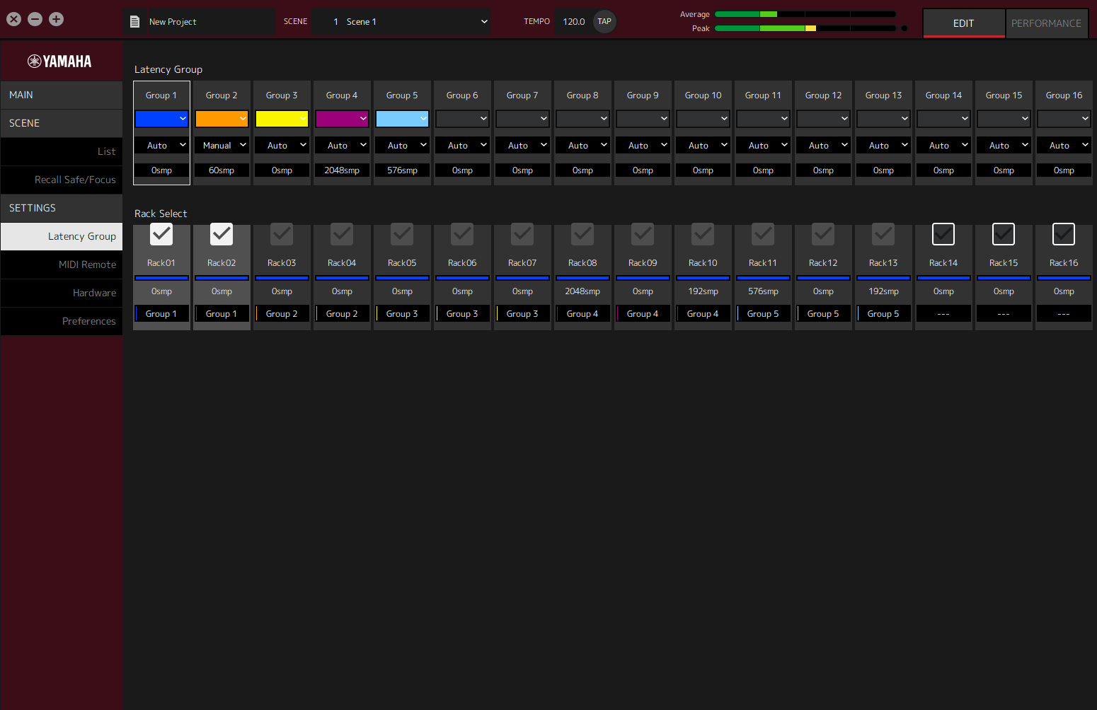 setting latency